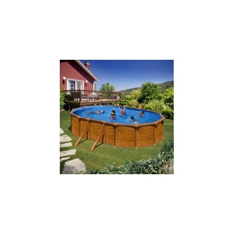 Piscina Sup 610x375x132cm Filtro Arena Gre Ac Mauritius Oval