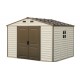 Caseta Orden 325x247x233cm Doble Puerta Be/ma Pvc Woodside 1