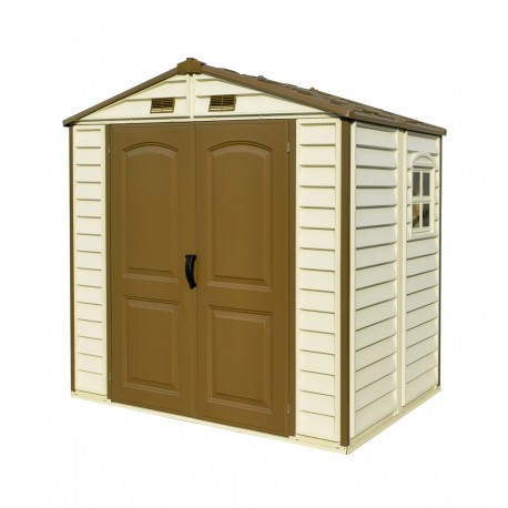 Caseta Orden 245x168x223cm Doble Puerta Be/ma Pvc Storeall 8