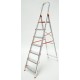 Escalera Aluminio PeldaÑo Ancho 7 PeldaÑos Plabell