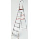 Escalera Aluminio PeldaÑo Ancho 8 PeldaÑos Plabell