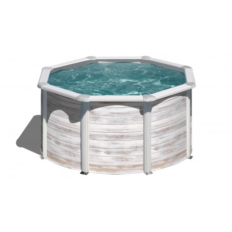 Piscina Sup Ø 260 X 122 Cm Filtro De Arena Gre Ac Kit240n Rd