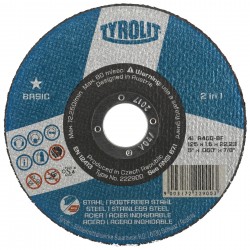 Disco Corte Acero/inox Basic 125 X 2.5 X 22 Tyrolit