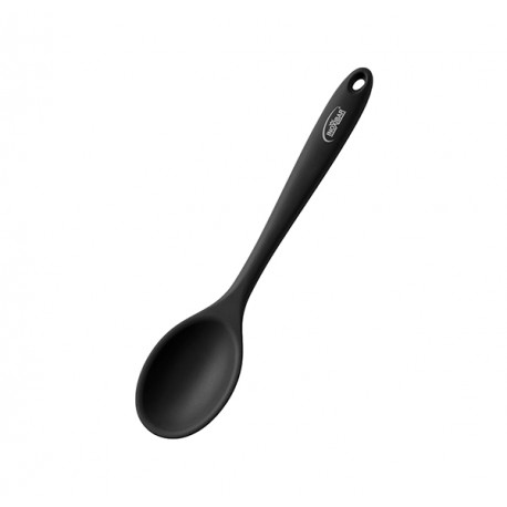 Cuchara Servir Silicona Negra -