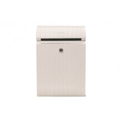 Buzon Exterior Plastico Piccolo Blanco 25,2 X 11 X 37,7 Cm T