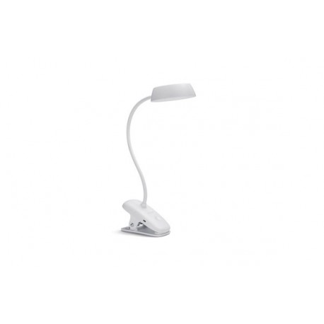 Flexo Sobremesa Donut Clip 3w 175lm 4000k Blanca 15000 Horas