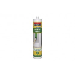 Sellador Acrilico Grietas 290 Ml Blanco Soudal