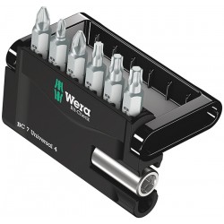 Set 6 Punta+adaptador B-check 1/4'