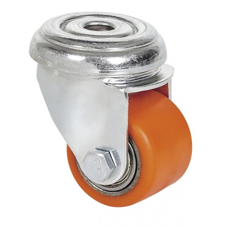 Rueda Vnb Hierro Pu Vulcanizado 35 Mm