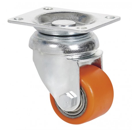 Rueda Vnb Hierro Pu Vulcanizado 35 Mm