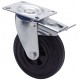 Rueda Gir. Twin Lex Poliamix-goma 125 Mm