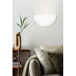 Aplique Pared Interior 1l E27 Blanco Planet 1 -