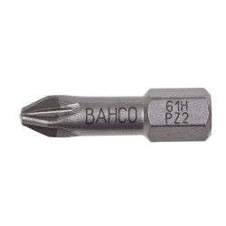 Punta Extradura Boca Pozidriv 1/4" 25mm Pz-3 61h/pz3 Bahco