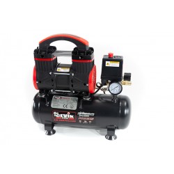 Compresor Silencio 1hp S/aceit 8 Bar 6 L