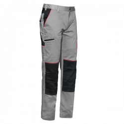 Pantalon Stretch Multibolsillo Boom Gris Xl