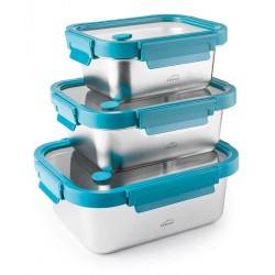 Hermeticos Inox T/cristal Set-3 -