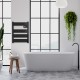 Radiador Toallero Ceramico Antracita 500 W