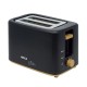 Tostador 2 Ranuras Nature Negro 700 W