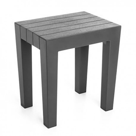 Banqueta Lombok Gris 38x29x41cm