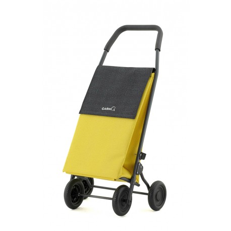 Carro Compra 4r Gross Denim Mostaza Negro 45 L