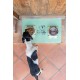 Alfombrilla Para Comederos Mascotas 60x40 Cm