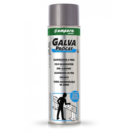 Galvanizado En Frio Spray Brillo 400 Ml
