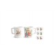 Mug New Bone China Navidad 35 Cl Holiday Surtido
