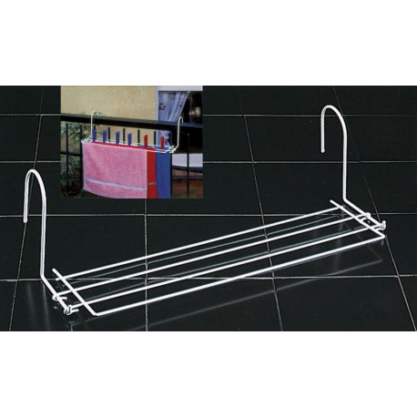 Tendedero Radiador 52x34x18mt Ac.ep. Bl Airy Metaltex