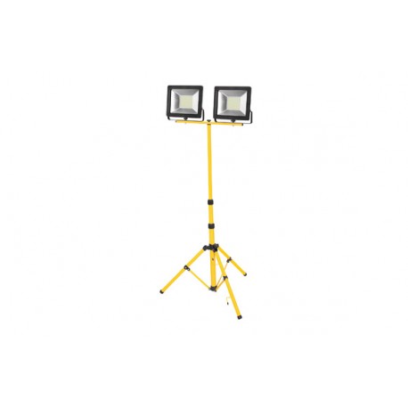 Foco Proyector Led Con Tripode Ip65 Luz Fria 10000lm 2x50w M