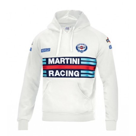 Sudadera Capucha Blanca Martini Mujer L