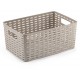 Cesta Multiuso 6 L Marron Cl 29x20 Cm