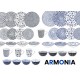 Bol Porcelana Armonia Azul 15,1 Cm