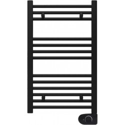 Radiador Toallero Fluido Program.negro 400 W