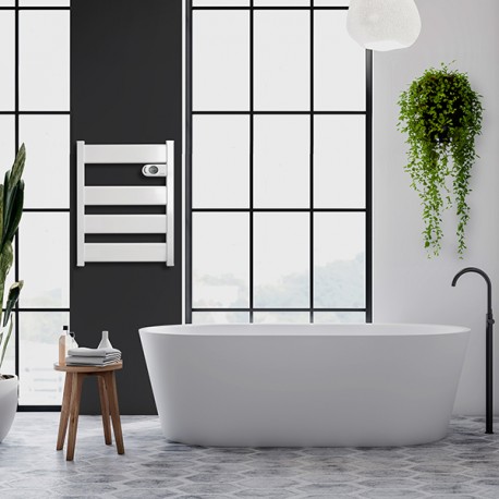 Radiador Toallero Ceramico Blanco 750 W