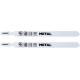 Hoja Sierra Calar Metal C.fino Bl 2u 105 Mm