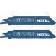 Hoja Sierra Sable Hm Destruc Bl 2u. 108 Mm