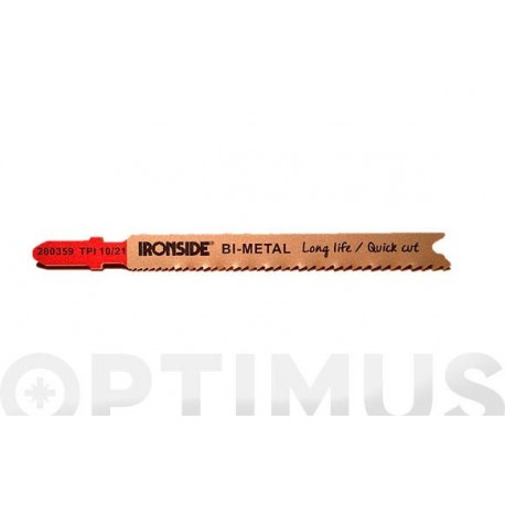 Hoja Sierra Calar Para Metal T123 Xf 5 Uds Recto Fino. Logit