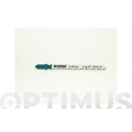 Hoja Sierra Calar Para Madera T144 Df 5 Uds Recto Grueso. Lo