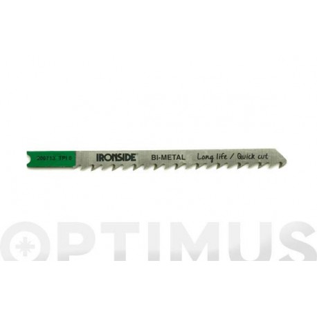 Hoja Sierra Calar Para Madera U101 Df 5 Uds Recto Fino. Logi