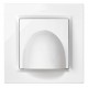 Salida Cable Blanco