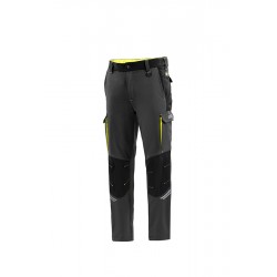 Pantalon Multb Gris/am Fluor L
