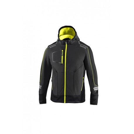 Cazadora Softshell Gris/ama Fluor Xl