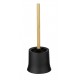 Escobillero Basic Bambu-negro 14x38x14cm