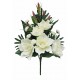 Ramo Nenufares Blanco 56 Cm