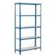 Estanteria Metal Galvanizado 5 Estantes Metal Sin Tornillos