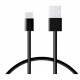 Cable Datos Usb A Usb Tipo C 2a Negro 1 M