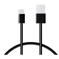 Cable Datos Usb A Usb Tipo C 2a Negro 1 M