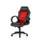 Sillon Oficina-gaming Olimpia Roja/negr -