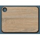Tabla Cortar Fibra/resina Ef. Madera 33x23 Cm