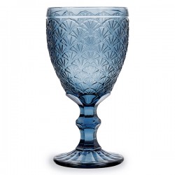 Copa Vidrio Relieve Blue Moon Pack-6 30 Cl